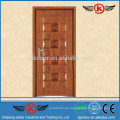 JK-AF9020 resistente residente de acero blindado madera puerta diseños